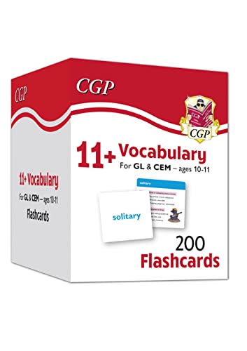 11+ Vocabulary Flashcards for Ages 10-11 - Pack 1 (CGP 11+ Ages 10-11)